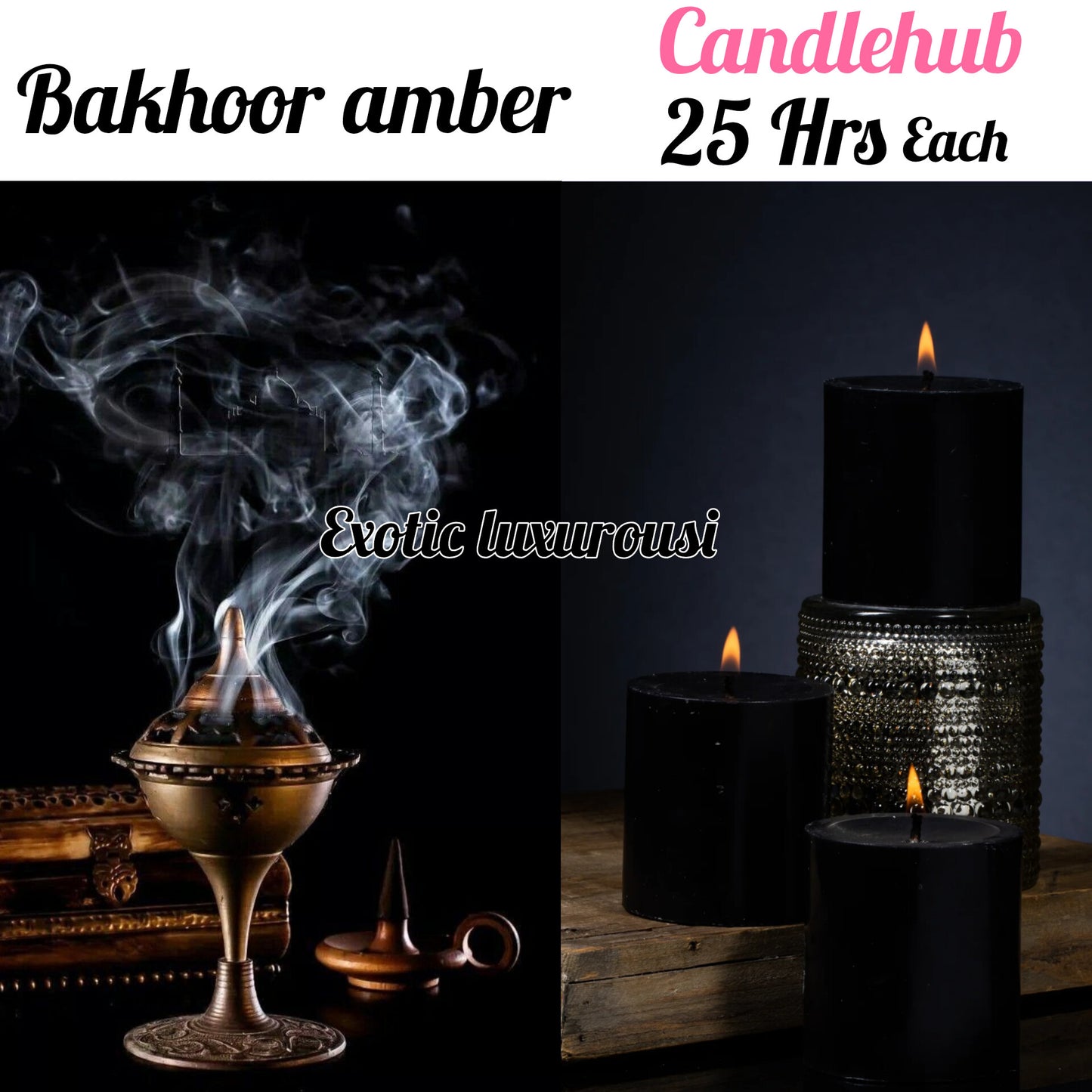 Bukhoor Scented Candle ♨️