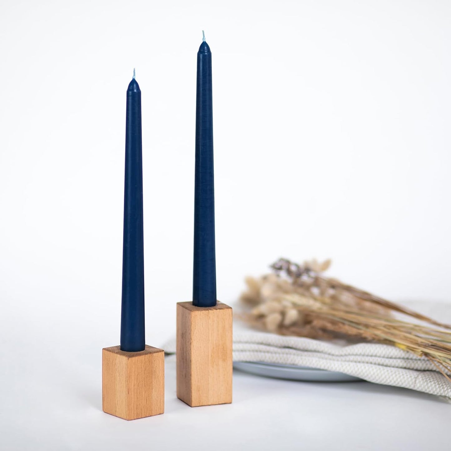 4pcs Dinner Taper Candle Size 8" Dripless